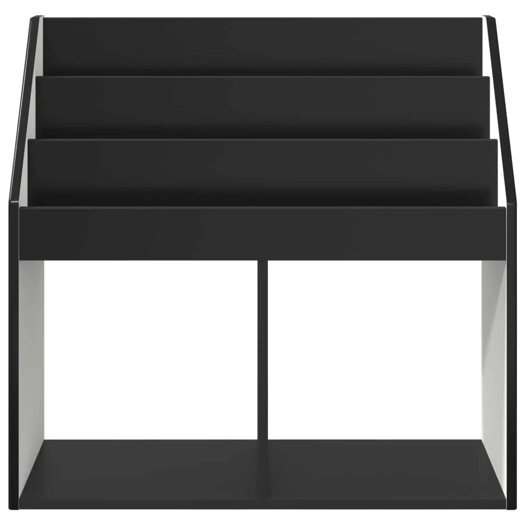 Libreria per Bambini Nero 72,5 x 29,5 x 69 cm Legno multistrato