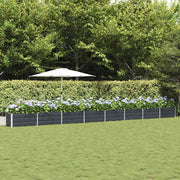 Fioriera Antracite 770 x 50 x 45 cm Acciaio zincato