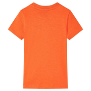 Maglietta per Bambini Arancione Scuro 128 12377