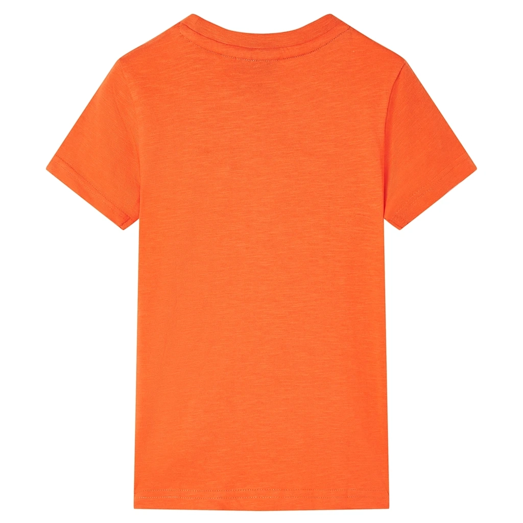 Maglietta per Bambini Arancione Scuro 128 12377