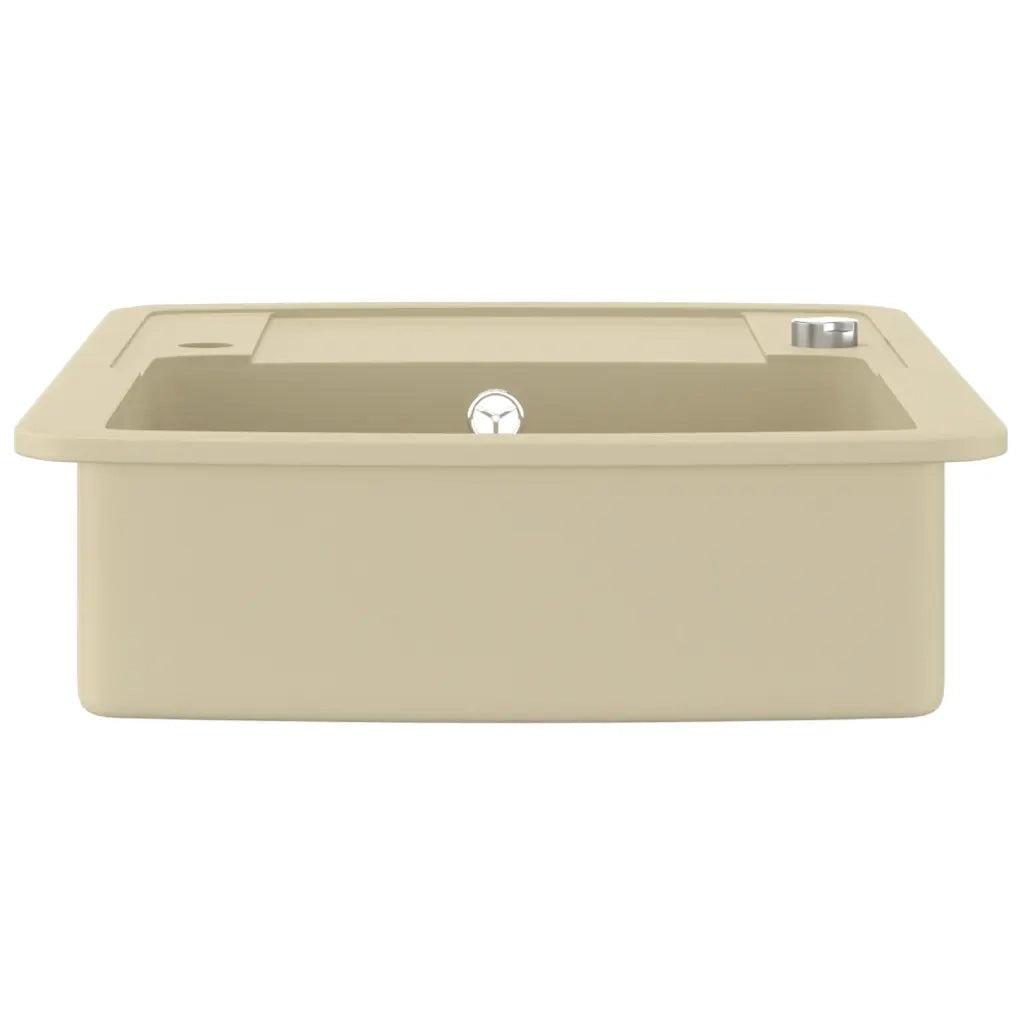 Lavello da Cucina in Granito Vasca Singola Beige cod mxl 34987