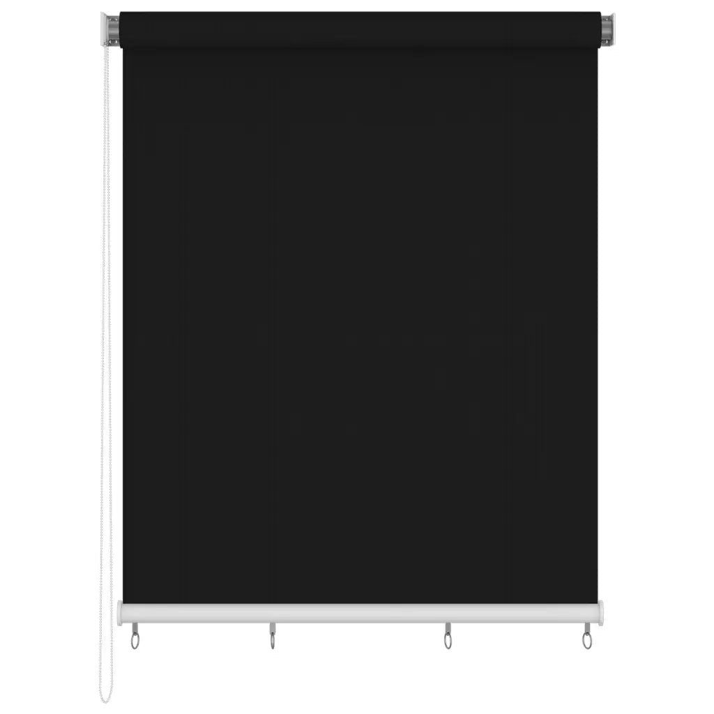Tenda a Rullo per Esterni 220x230 cm Nera cod mxl 48357