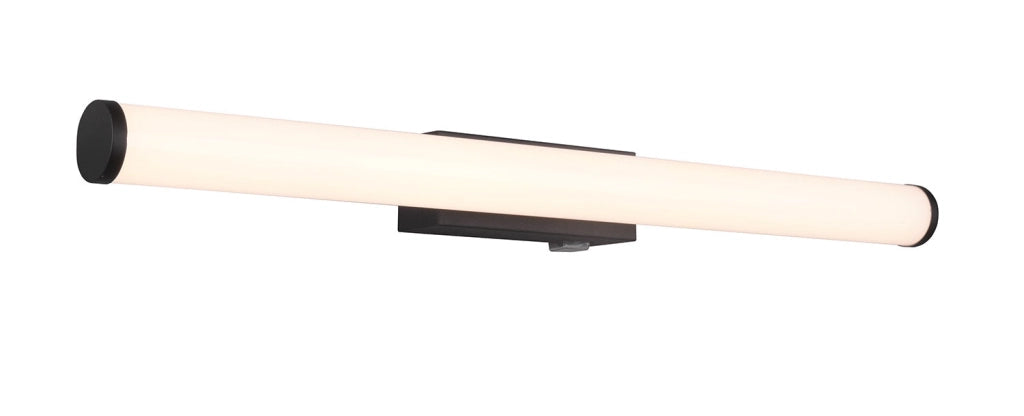 Applique da Interno a LED SMD in Metallo Nero Opaco