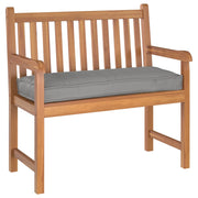 Cuscino per sedie | Cuscino Grigio 100 x 40 x 8 cm Tessuto Oxford