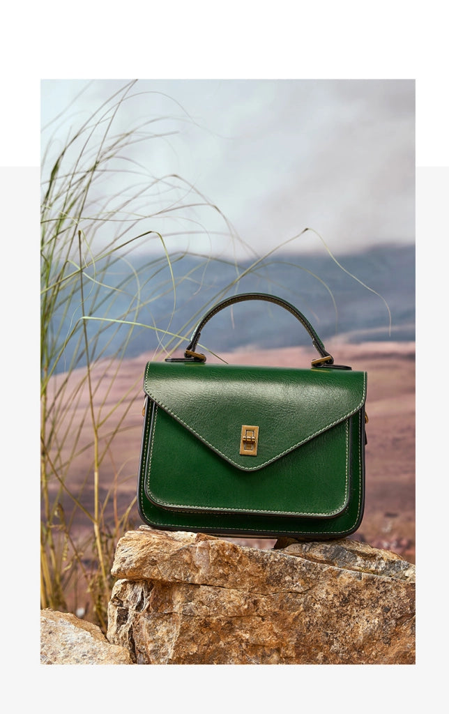 Borse e borsette estive in vera pelle e paglia, pochette a tracolla, borsa da spiaggia verde