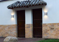 Applique da Esterno a LED in Pressofusione di alluminio Titanio