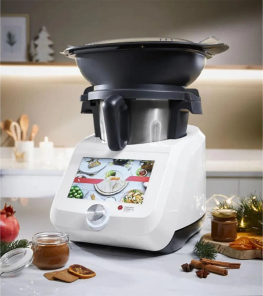SILVERCREST® - Robot da cucina Monsieur Cuisine Smart SKMS 1200 A1", 1200 W, display da 8 pollici, WLAN