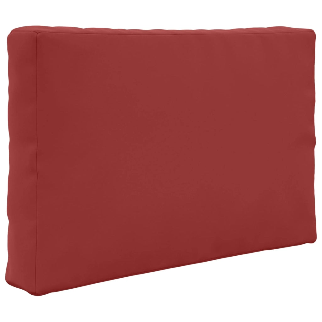 Cuscino per divano da esterno 3 pcs Rosso vino Poliestere