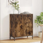 Credenza Rovere fumé 69,5 x 33 x 82 cm Legno multistrato 883429