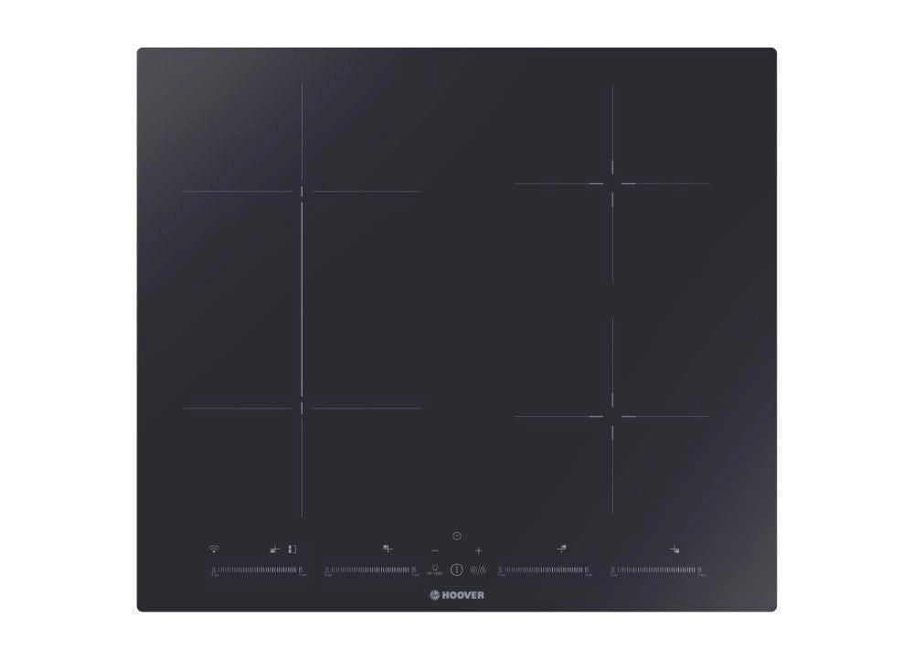 Hoover H-HOB 500 INDUCTION HTPS64MCTTWIFI Nero Da incasso 59 cm Piano cottura a induzione 4 Fornello(i)