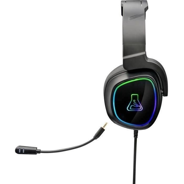 Casco da gioco rgb il g -lab - pc compatibile, ps4, xboxone - nero