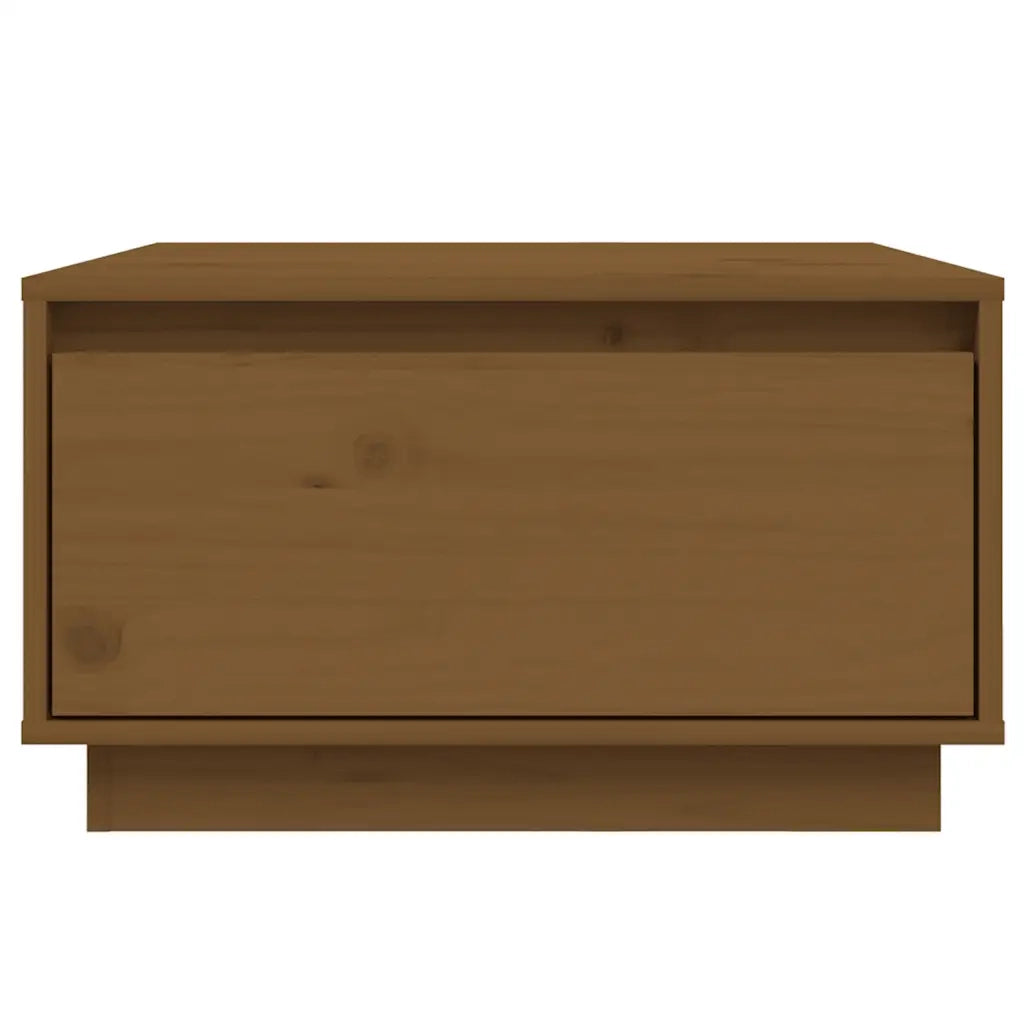 Tavolino da salotto | Tavolino da caff¨¨ | Tavolino da Soggiorno ambra 55x56x32 cm in Legno Massello di Pino