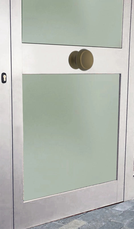 Pomolo fisso per porta SAGUATTI 166/70GB in alluminio bronzo satinato