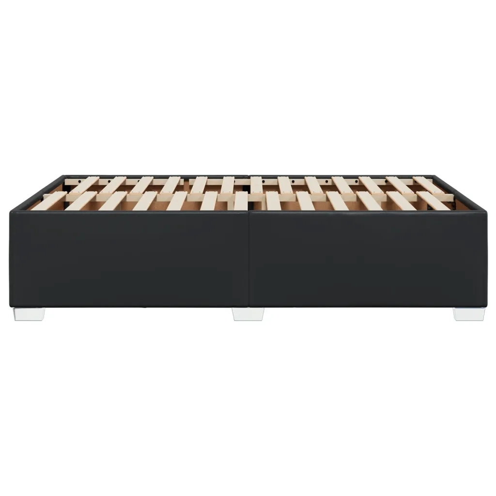 Giroletto-Struttura Letto Nero 120x200 cm in Similpelle 449214