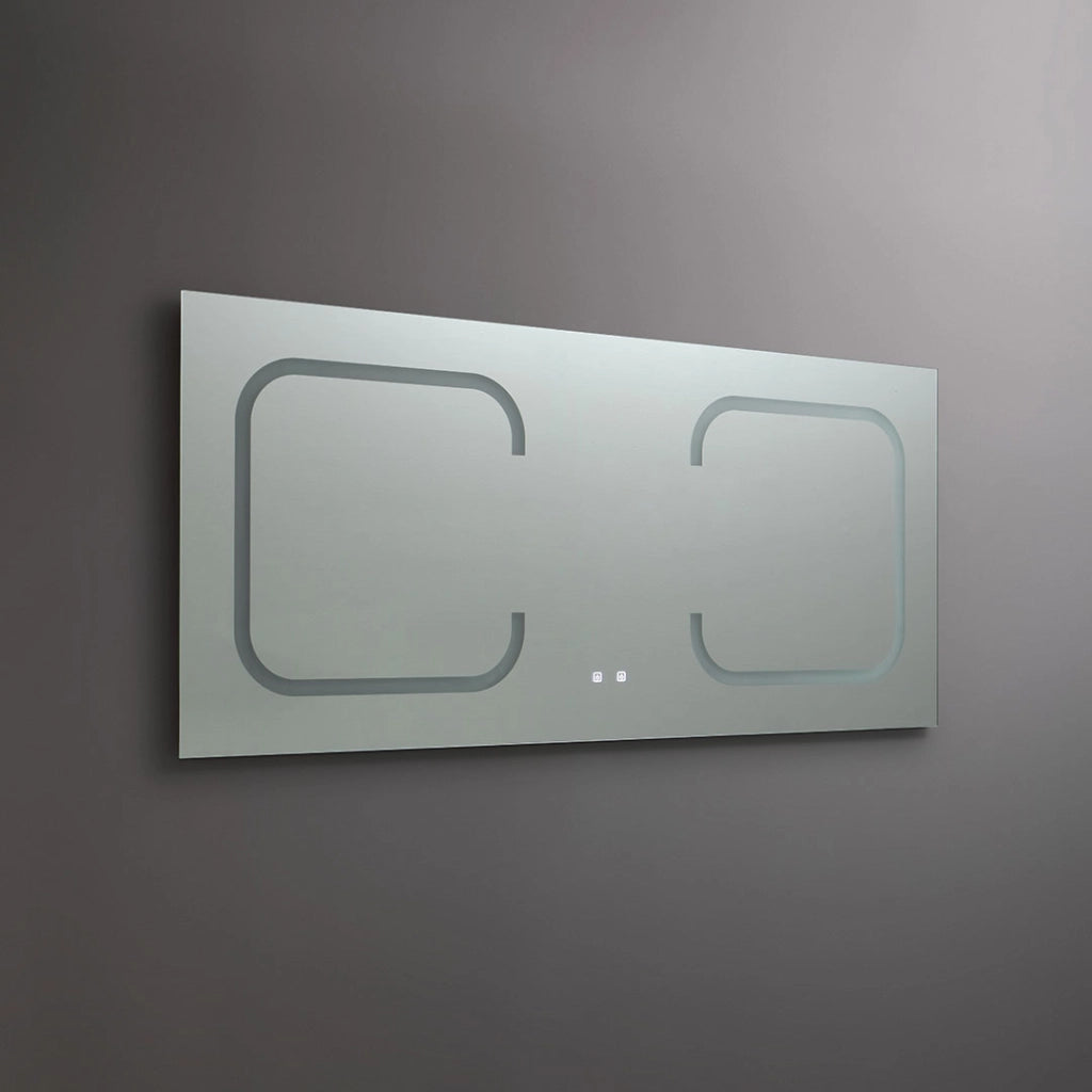 Specchio rettangolare 180x80 retroilluminato