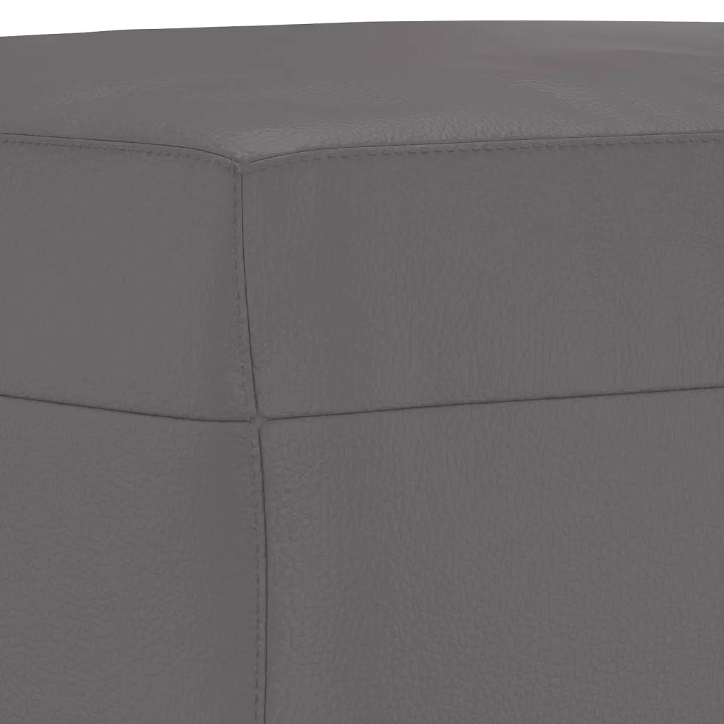 Set di Divani 4 pz con Cuscini Grigio in Similpelle 3201747