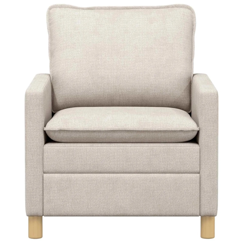 Divano Crema 76 x 81 x 87,5 cm Poliestere