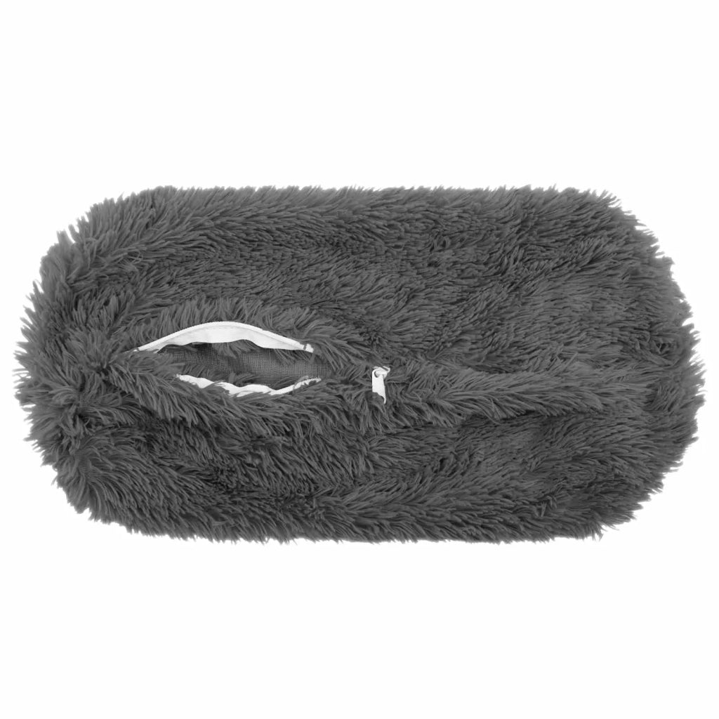 Federa 6 pcs HEERLEN Grigio Chiaro Ø 15 x 40 cm Fleece PV 923398