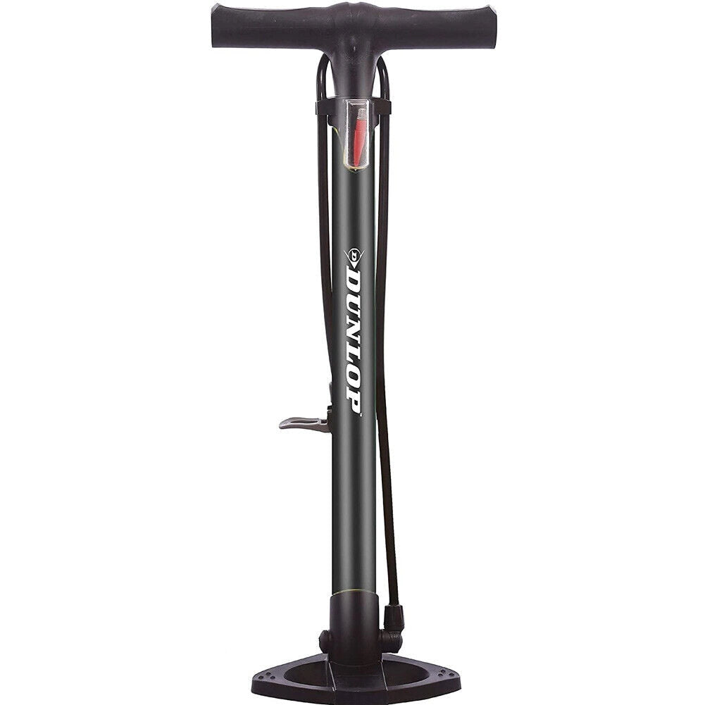 Pompa Gonfiatore Manuale per Bicicletta Compressore per Ruote Ruota Bici 11Bar Dunlop