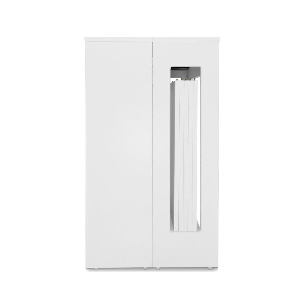 Tavolo consolle allungabile, tavolo da pranzo 45/300×90 cm bianco- Atena