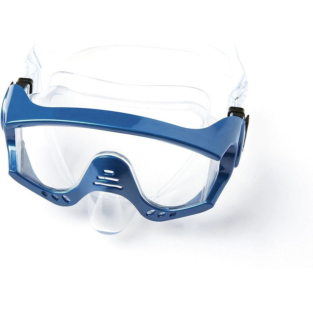 Trade Shop - Maschera Subacquea Tiger Beach 14+ Anni Da Nuoto Piscina Mare 3 Colori Ass 22044 -
