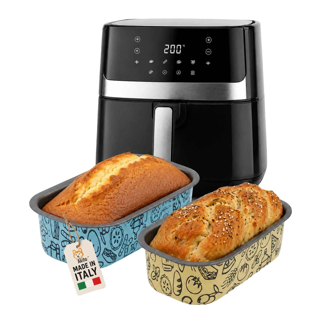 Akitaink Teglia Plumcake Friggitrice 18 cm Antiaderente