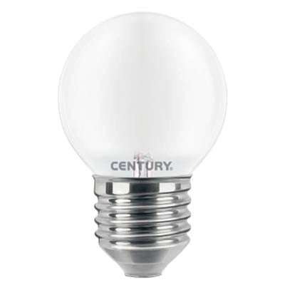 LAMPADA WIRE LED SFERA INCANTO SATEN CENTURY - CALDA VOLT 230 WATT 6 LUMEN 806 E27- 5 pezzi