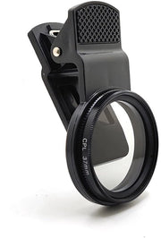 Filtro Clip-on Universale da 37 mm - Rimuove Riflessione - Incrementa la Saturazione - Leggero e Duraturo - Incluso Custodia di Riposo - Filtro Fotografico