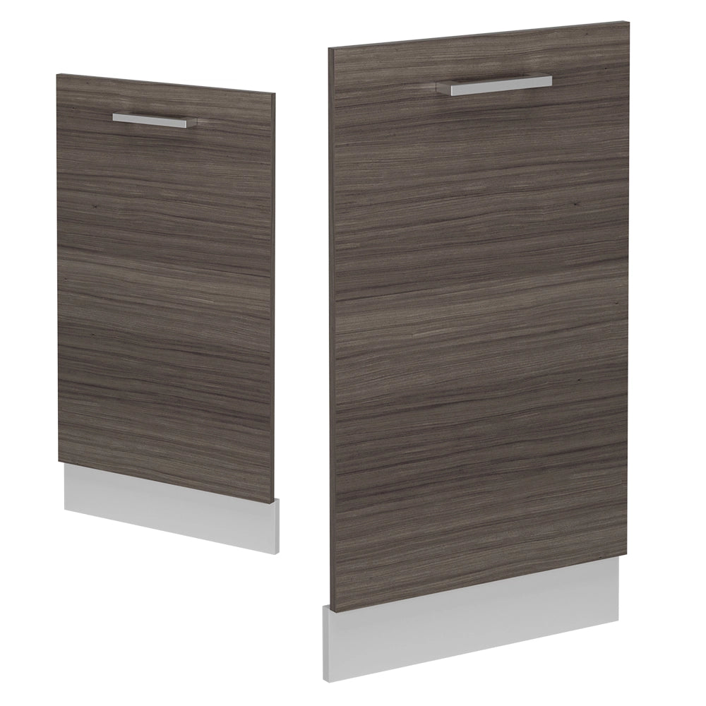Pannello frontale della lavastoviglie R-Line Grigio nobile/Bianco 45 cm senza piano di lavoro Vicco