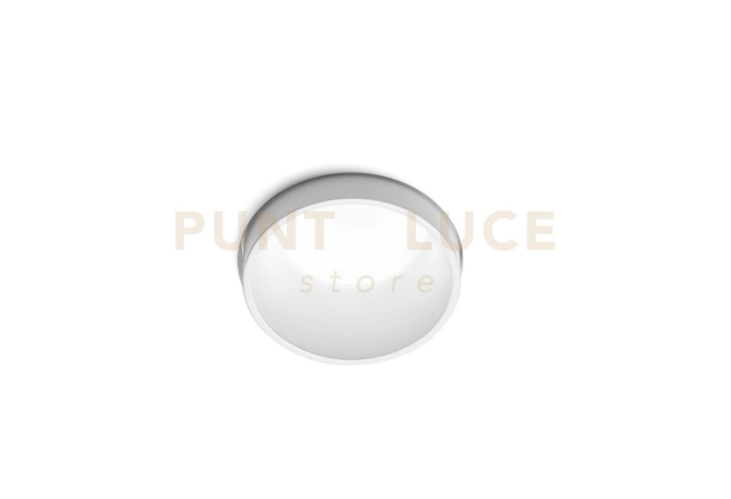 THESSALY faretto per Incasso 1 Luce Bordo bianco attacco faretto GU10 d.10cm