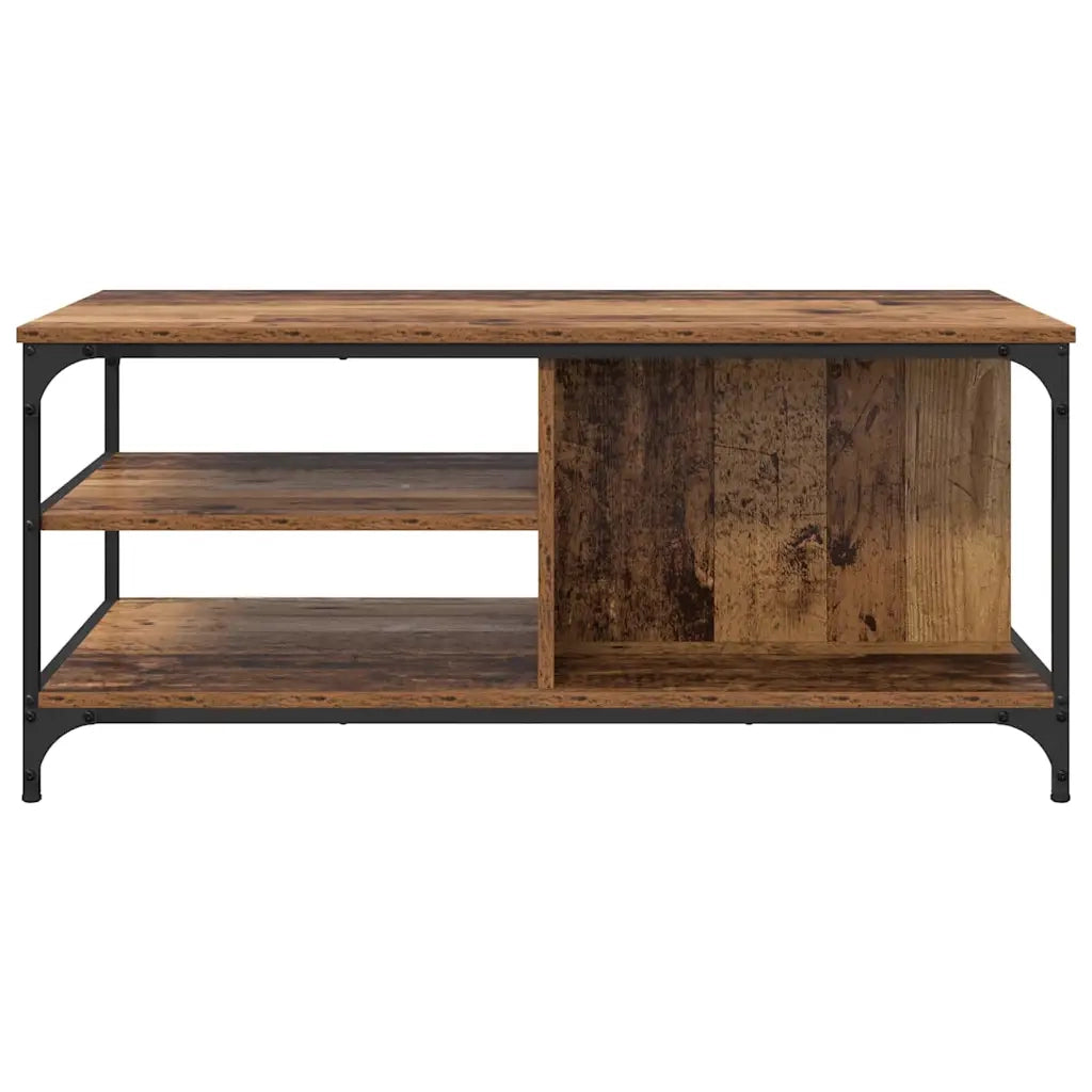 Tavolino da salotto | Tavolino da caff¨¨ | Tavolino da Soggiorno Legno vecchio 100 x 50 x 45 cm