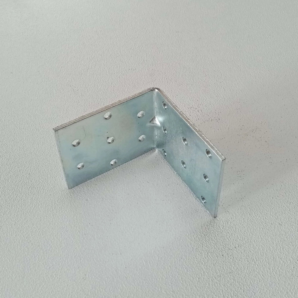 Squadretta di giunzione angolare 60x60x50mm - 5pz