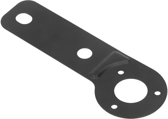 Connettore di attacco per rimorchi - Connettore pesante - Beugel di fermatura per presa di corrente - Attacco per rimorchio - Beugel in acciaio - Nero - Beugel per rimorchio