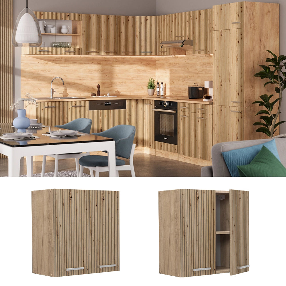 Vicco Pensile da cucina Rovere artigianale 60 cm