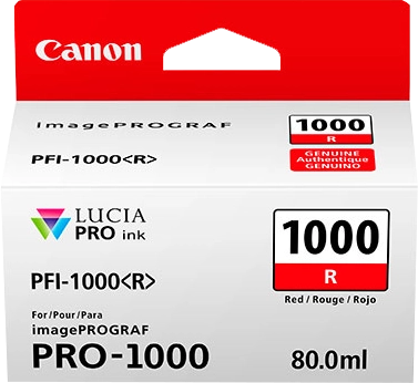 Canon Cartuccia d'inchiostro rosso PFI-1000R