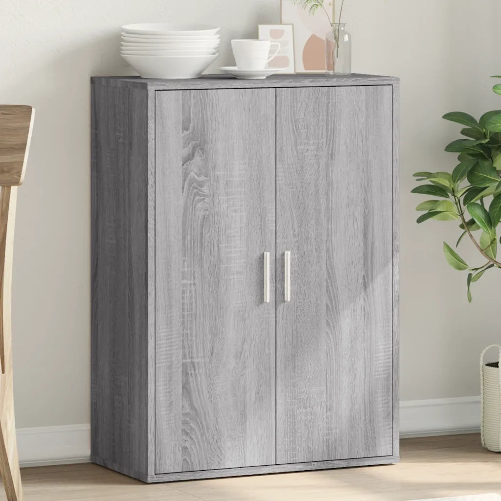 Credenza | Madia | Buffet da pranzo | Armadio da pranzo Grigio Sonoma 60x31x84 cm in Legno Multistrato