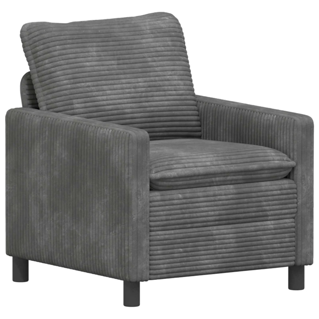 Divano Grigio Chiaro 76 x 81 x 87,5 cm Poliestere