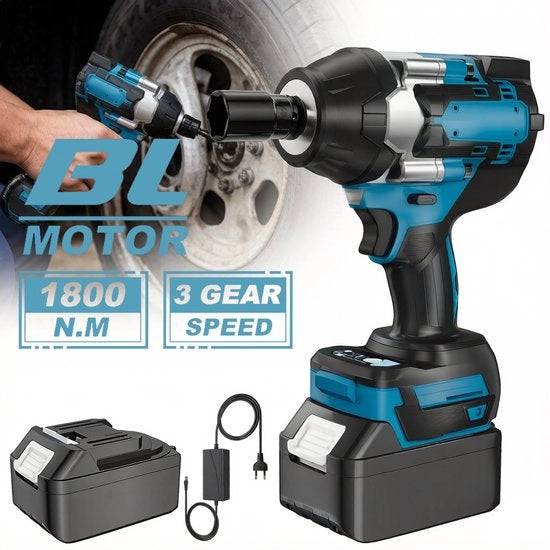 Attuatore elettrico da 1800N.M - Senza manubrio - 3 velocità - 1/2" Coppia