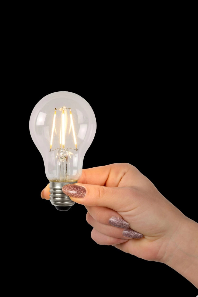 Lampadina LED filamento sferica E27 7W 2700K Lucide