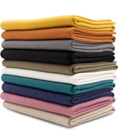 Set di 10 maniche di tubolare di stoffa 95% cotone, 5% elastan, selezione jersey (RIB colorata 4, set da 10)