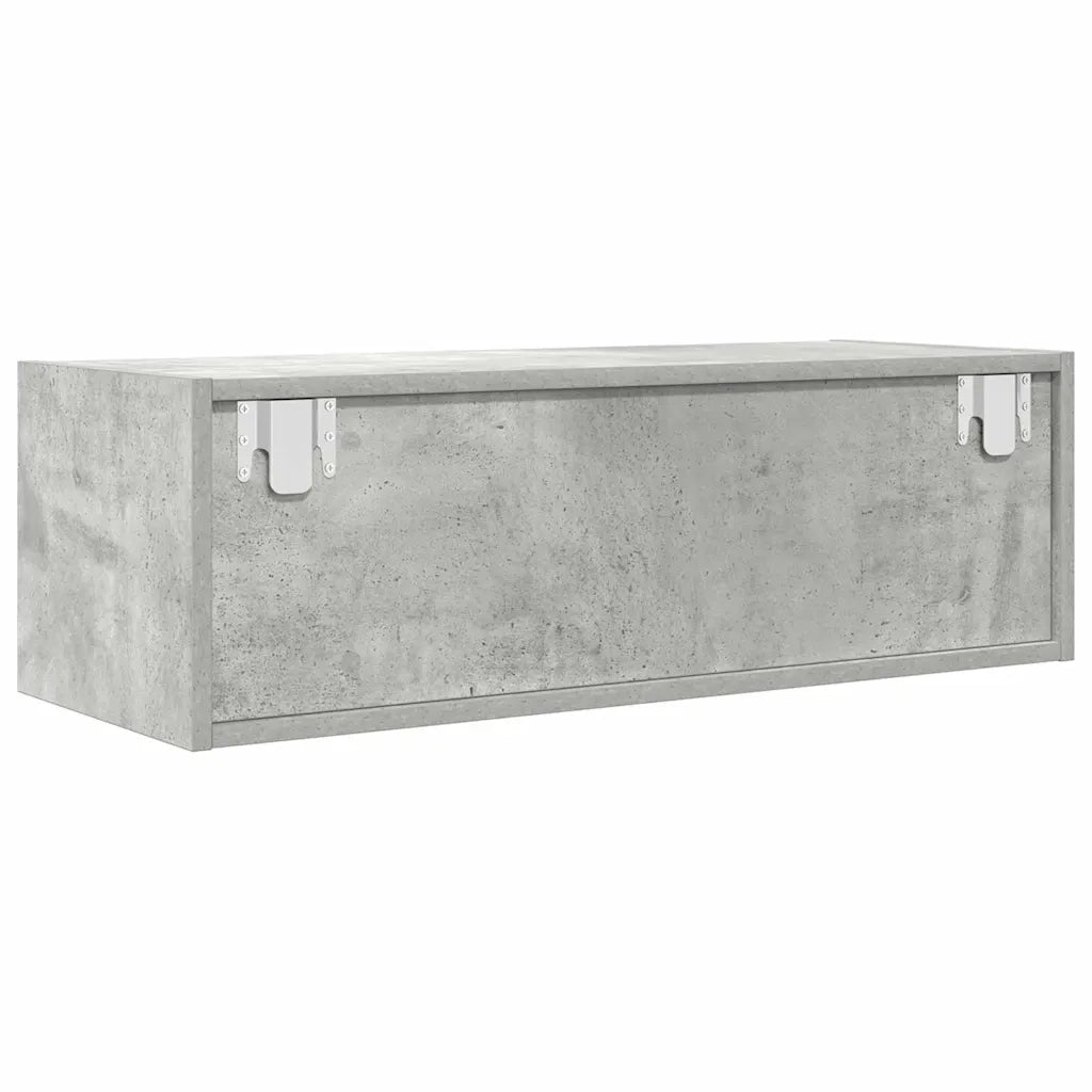 Mobili TV 2 pz Grigio Cemento 80x31x25,5cm in Legno Multistrato 861461