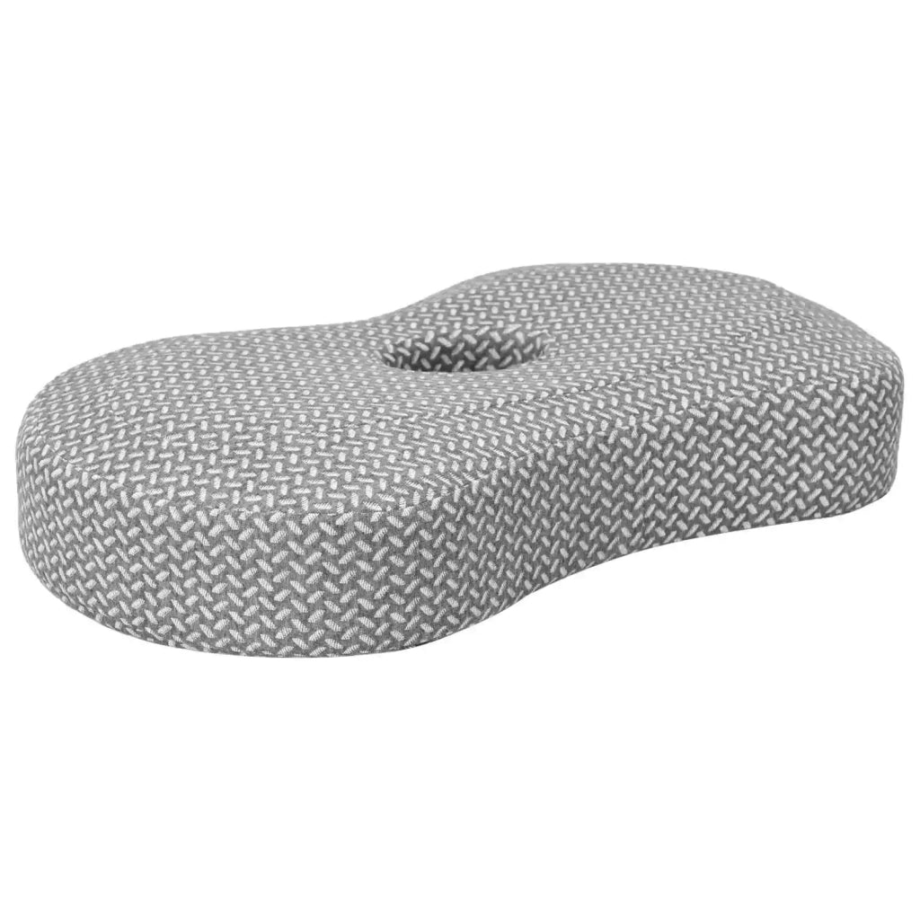 Cuscino per Collo Grigio 53 x 34,5 x 10,5 cm Schiuma Memory CFW9658148