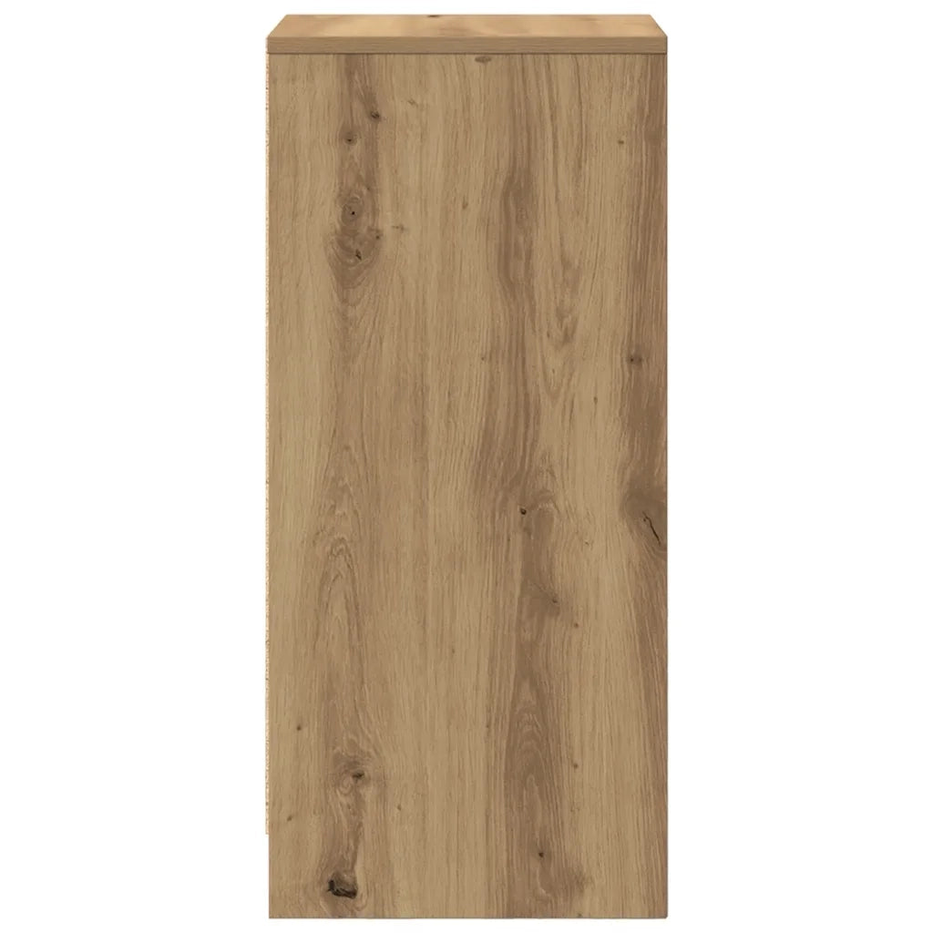 Credenza | Madia | Buffet da pranzo | Armadio da pranzo Rovere Artigianale 29,5x34x76 cm in Legno Multistrato
