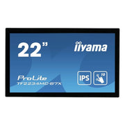 Iiyama prolite tf2234mc-b7x monitor pc 54,6 cm (21.5") 1920 x 1080 pixel full hd led touch screen multi utente nero