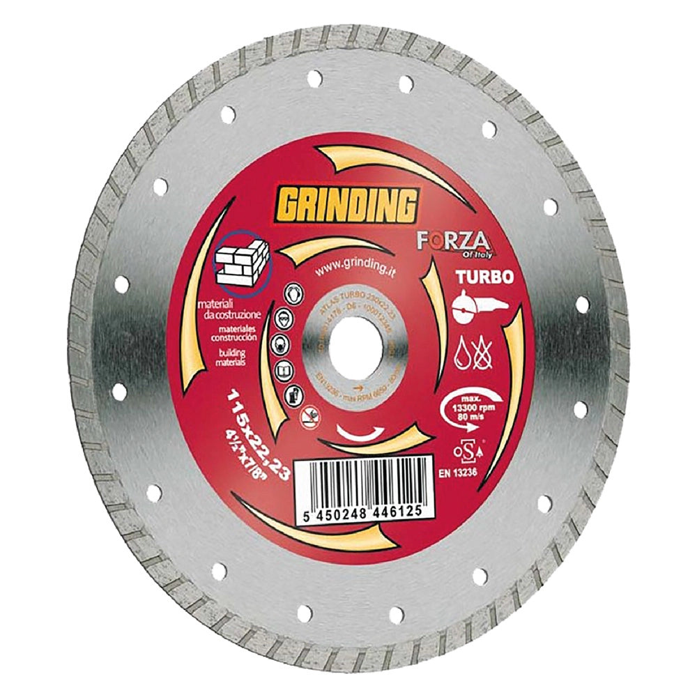 DISCO DIAMANTATO 'FORZA' diametro mm 230x2,2  - FORZA GRINDING