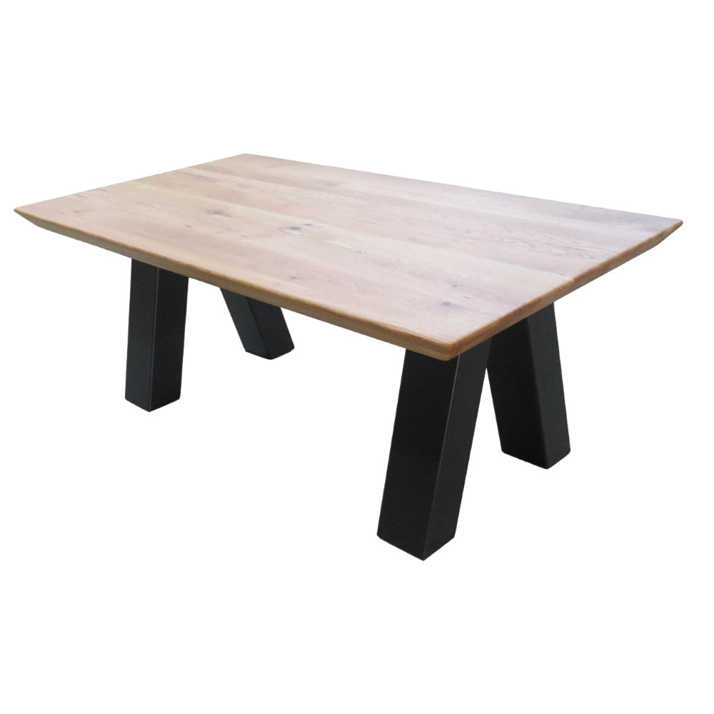 Tavolino da caffè CONNECT - piano SWISS EDGE DL 20+20 (rovere)