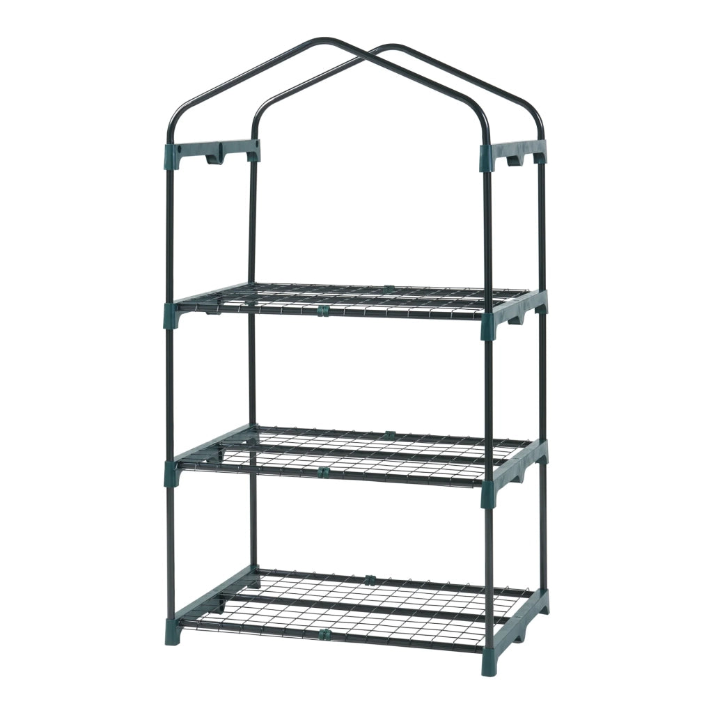 Serra da giardino a 3 livelli 125 x 69 x 49 cm bianca 03_0010539