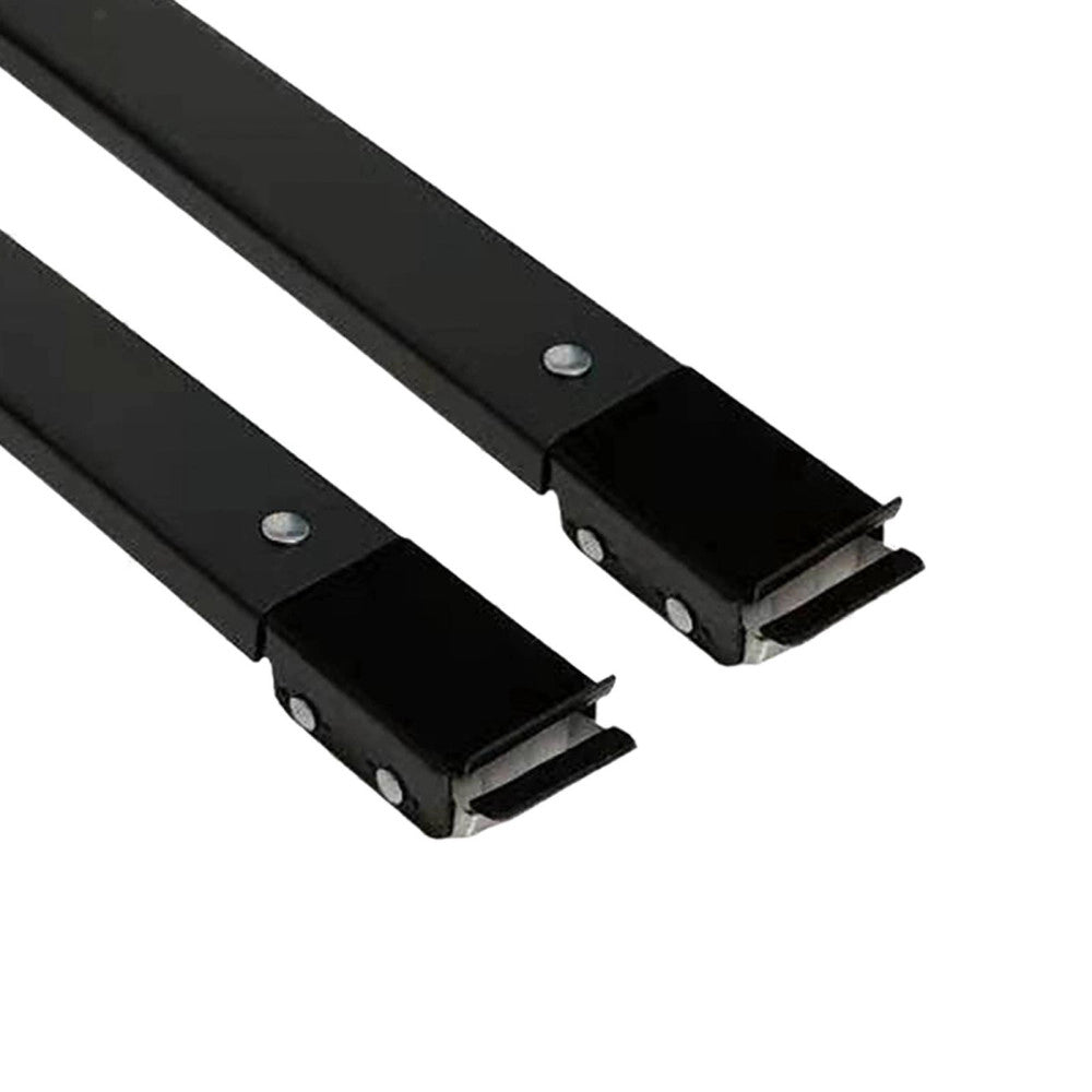 Trade Shop - Set 2 Piastre Basi Staffe Supporto Con Ruote Per Spostare Frigorifero Lavatrice -