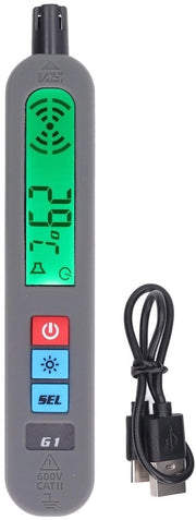 Sistema di Detezione del Gas - Detettore di Fuga di Gas - Metano e Propano Infiammabili - Testatore di Fuga per l'Uso Domestico - Alta Qualità - Migliorata Sicurezza - Detettore di Gas