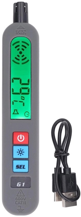 Sistema di Detezione del Gas - Detettore di Fuga di Gas - Metano e Propano Infiammabili - Testatore di Fuga per l'Uso Domestico - Alta Qualità - Migliorata Sicurezza - Detettore di Gas